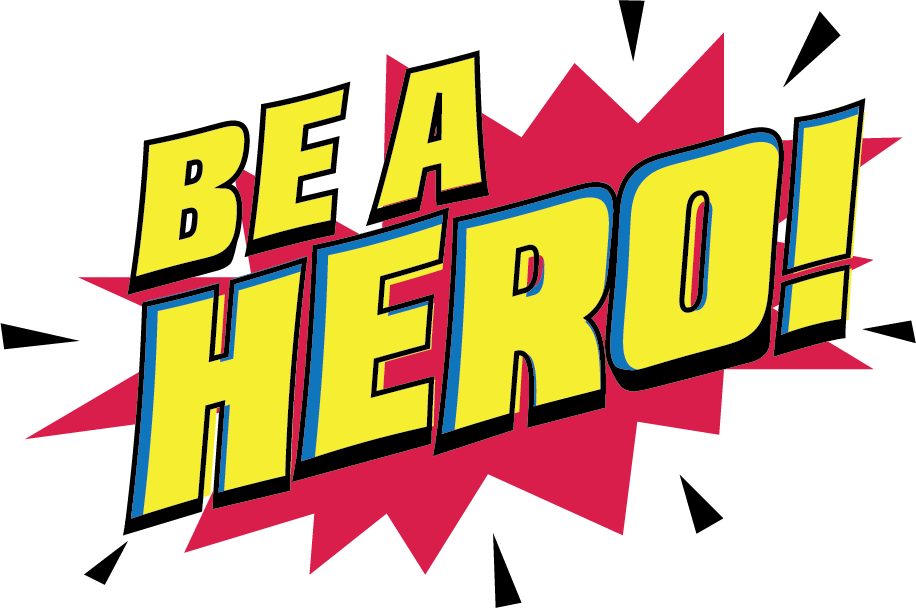 Be My Hero logo