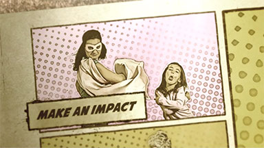 Make an impact poster image